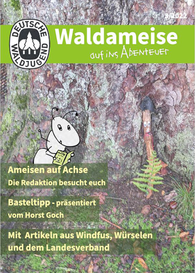 Titelbild Landeszeitschrift Waldameise 2022/03